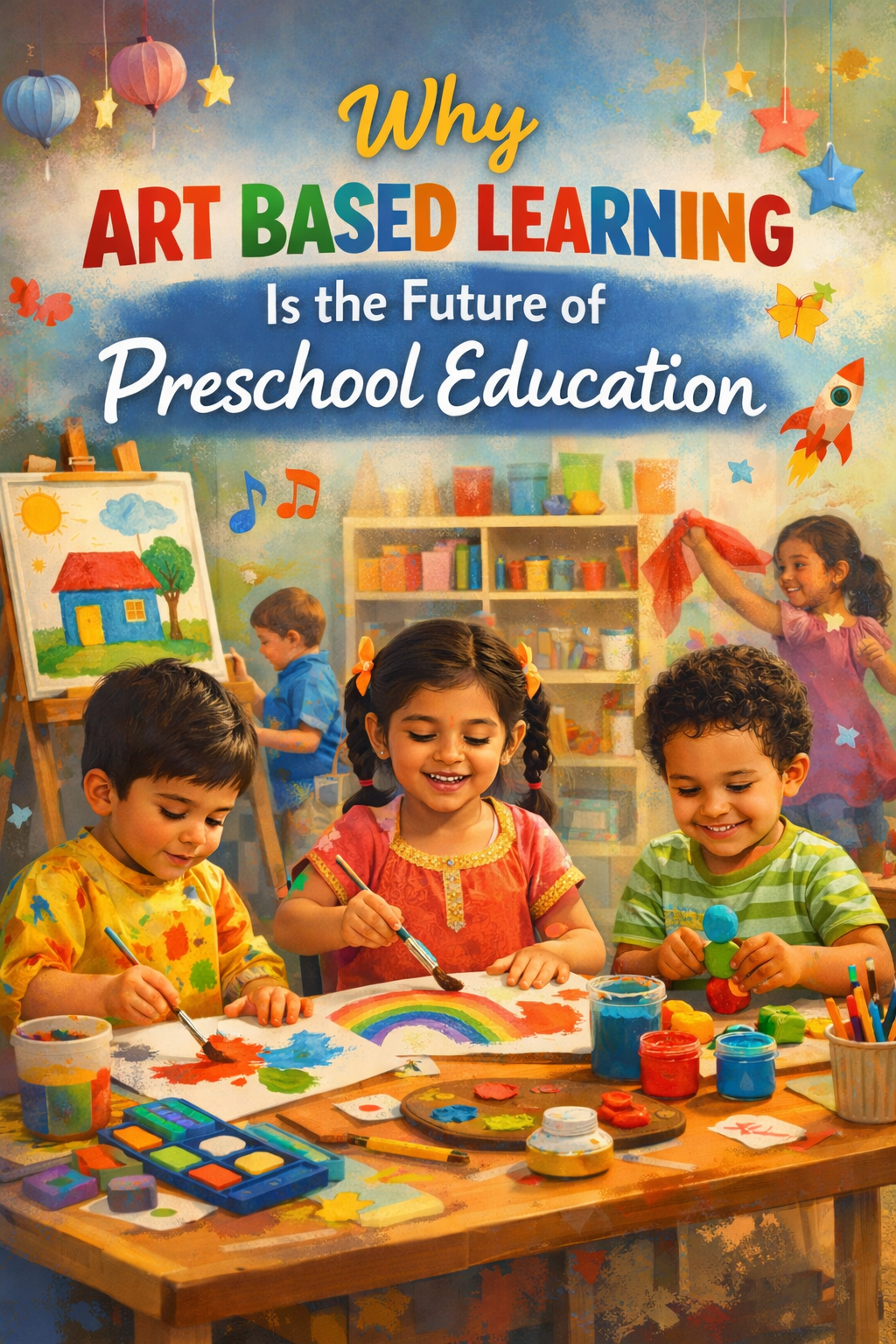 Why Art Based Learning Is the Future of Preschool Education